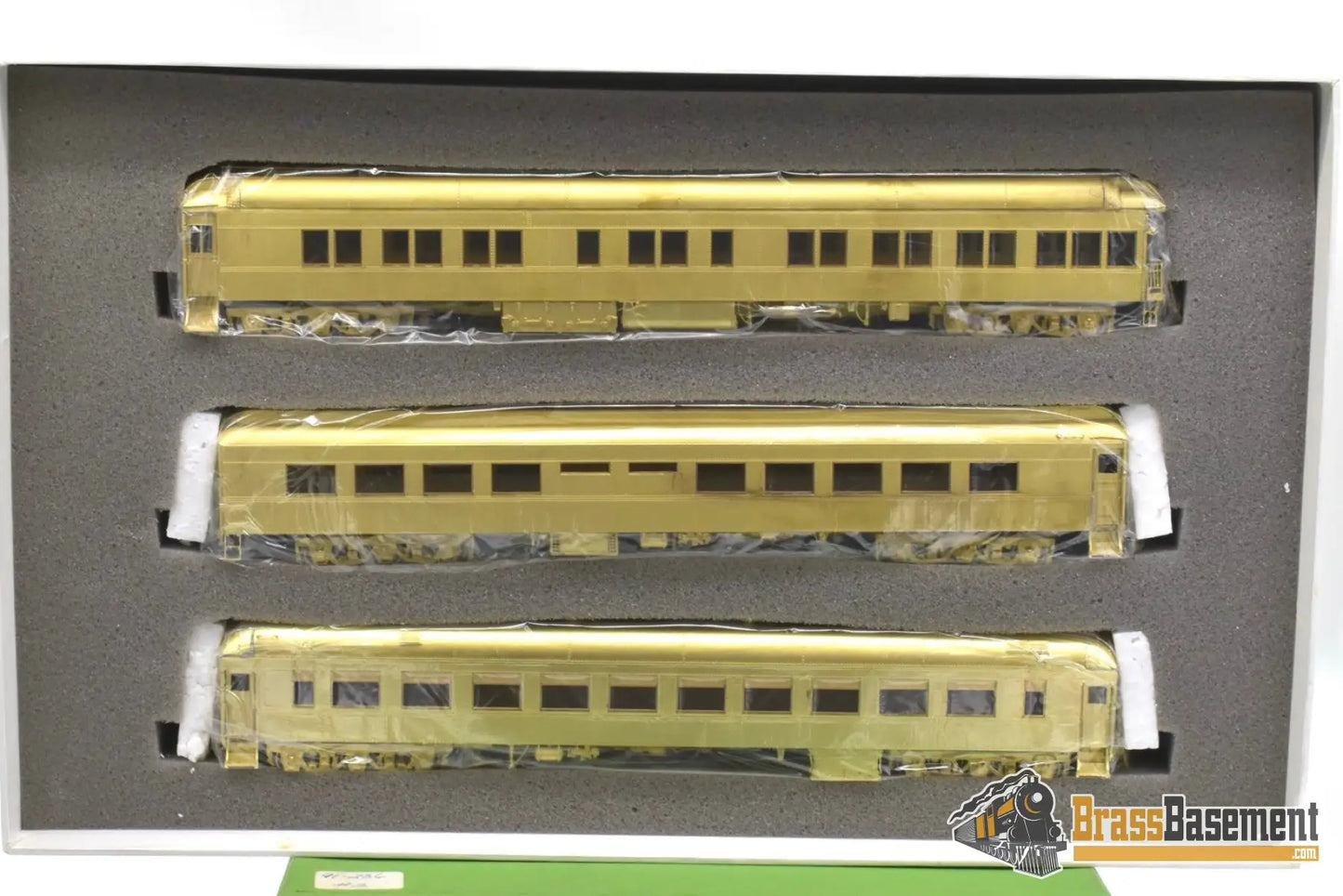 Ho Brass - Omi 3200 C&Nw Chicago & Northwestern 6 Car ’400’ Passenger Set Unpainted Steam