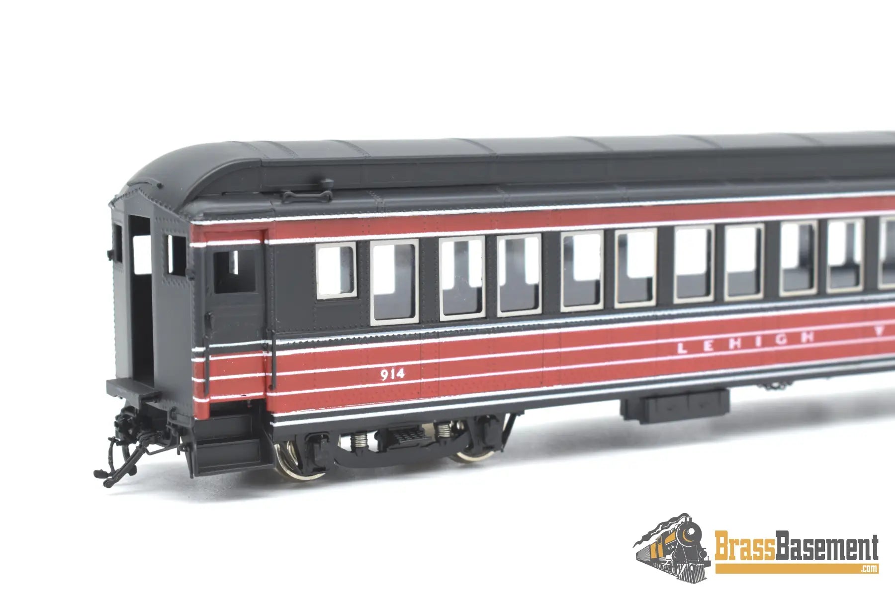 Ho Brass - Omi 3221.1 Lv Lehigh Valley Coach #914 Factory Paint Passenger