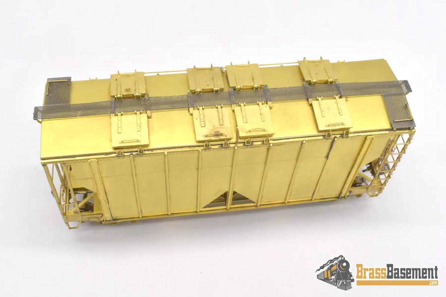 Ho Brass - Omi 3261 Southern Srr 100 Ton Cement Covered Hopper Unpainted Freight