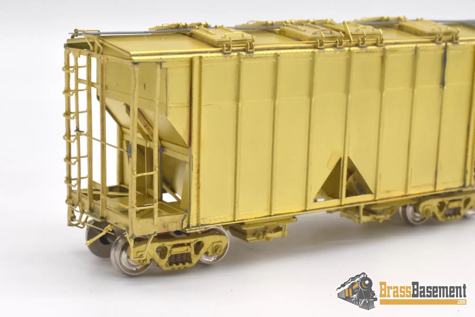 Ho Brass - Omi 3261 Southern Srr 100 Ton Cement Covered Hopper Unpainted Freight