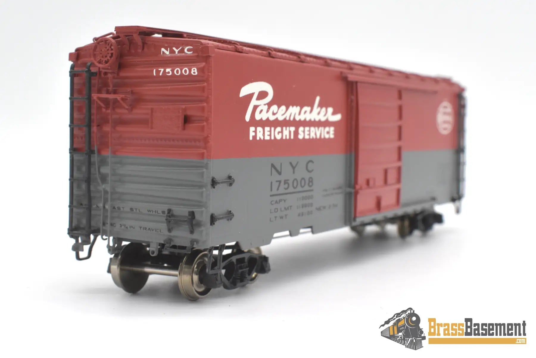 Ho Brass - Omi 3297.8 Overland New York Central Nyc Ps-1 ’Pacemaker’ Boxcar #175008 Cpomi Freight