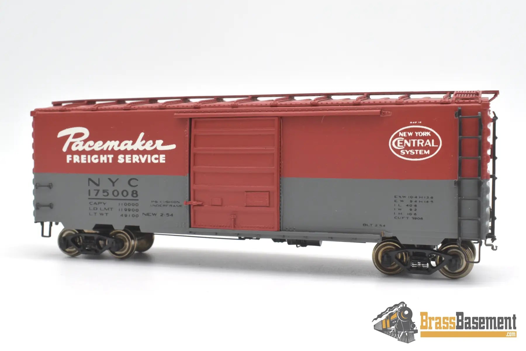 Ho Brass - Omi 3297.8 Overland New York Central Nyc Ps-1 ’Pacemaker’ Boxcar #175008 Cpomi Freight