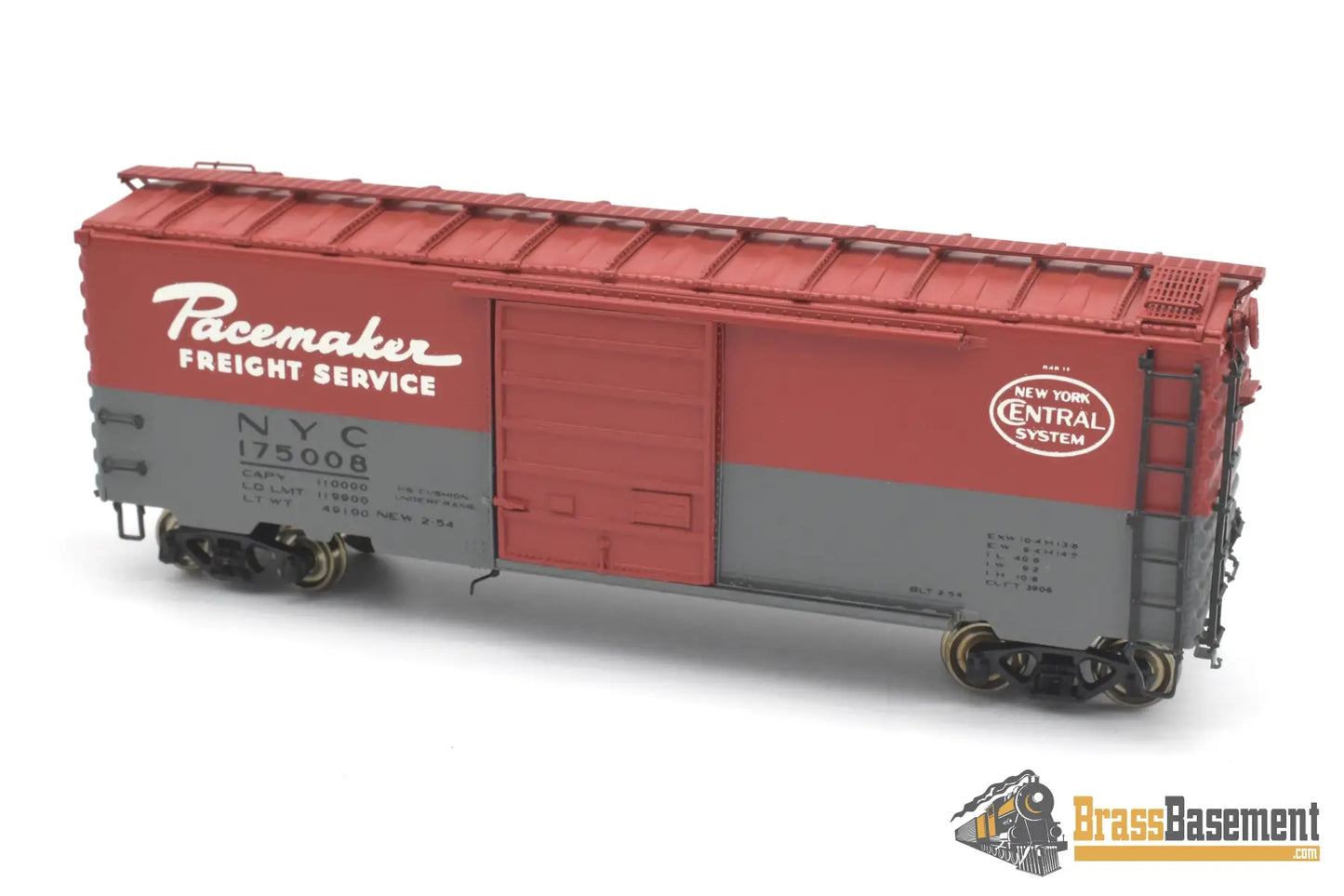 Ho Brass - Omi 3297.8 Overland New York Central Nyc Ps-1 ’Pacemaker’ Boxcar #175008 Cpomi Freight