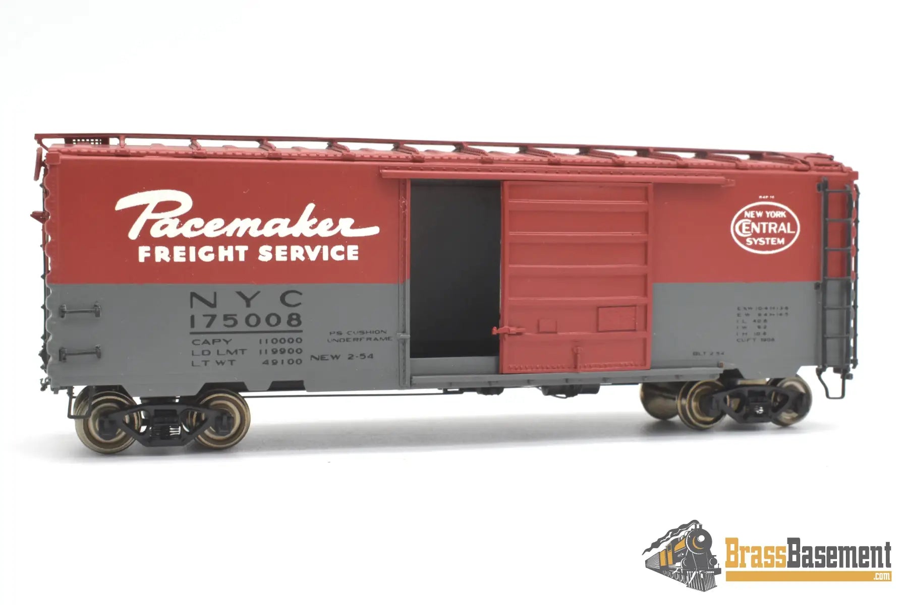 Ho Brass - Omi 3297.8 Overland New York Central Nyc Ps-1 ’Pacemaker’ Boxcar #175008 Cpomi Freight