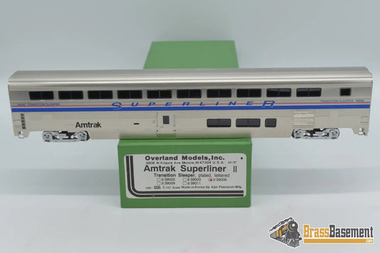 Ho Brass - Omi 3335.1 Amtrak Superliner Ii Transition Sleeper #39006 Factory Paint Passenger