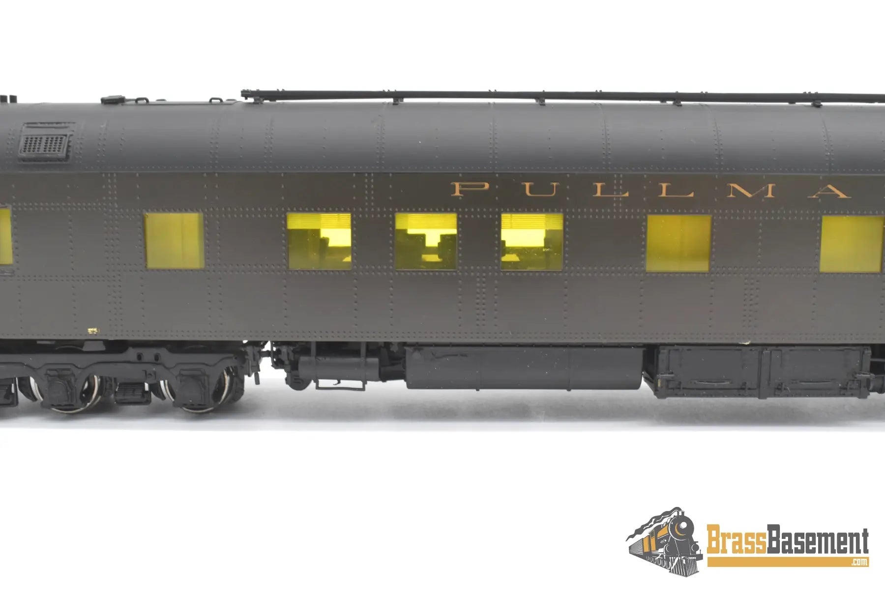 Ho Brass - Omi 3490.1 Ferdinand Magellan Presidential Car Truman Era W/ Lights & Interior Pullman