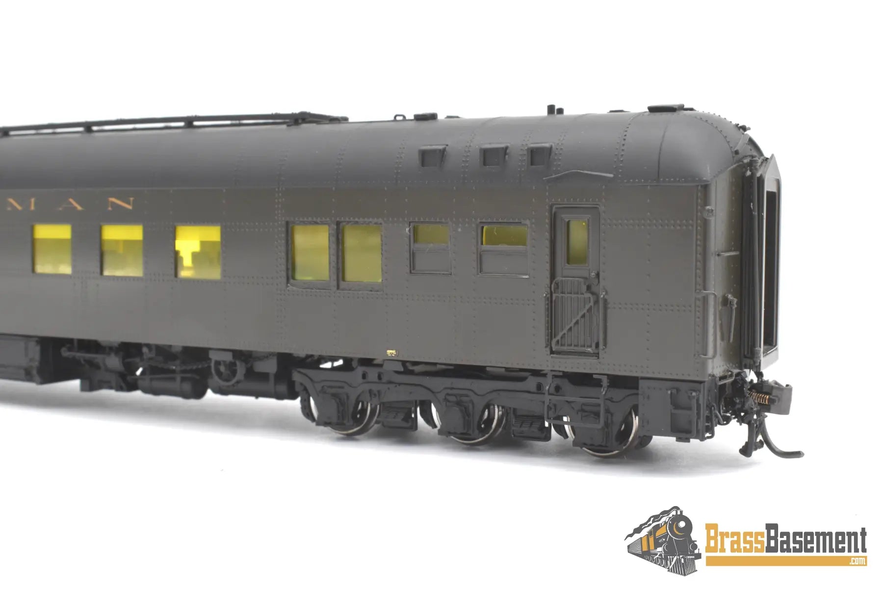 Ho Brass - Omi 3490.1 Ferdinand Magellan Presidential Car Truman Era W/ Lights & Interior Pullman