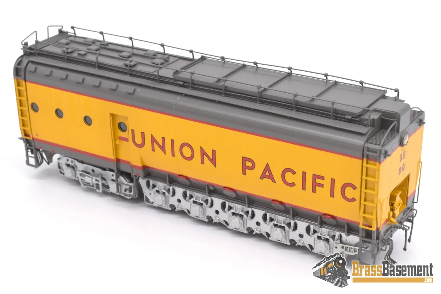 Ho Brass - Omi 5096.1 Overland Union Pacific Up #80/8080 Coal Turbine 3 Unit Set Factory Painted