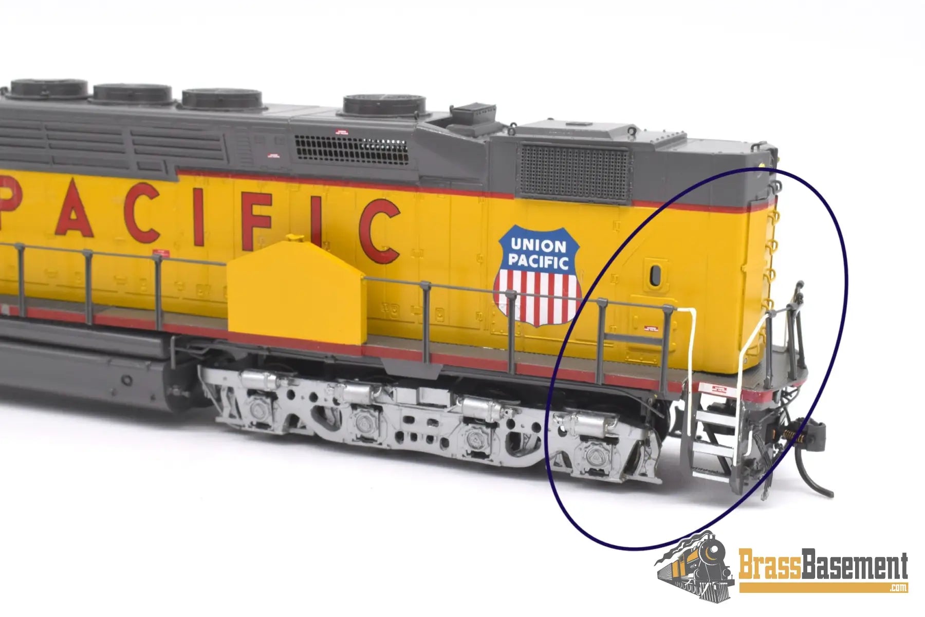 Ho Brass - Omi 5411.1 Union Pacific Up Emd Dd40Ax #6936 1996 Era C/P As-Is Diesel