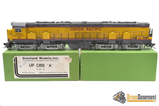 Ho Brass - Omi 5443 Union Pacific Up Alco C - 855 A Unit #60 Pro Custom Painted Diesel