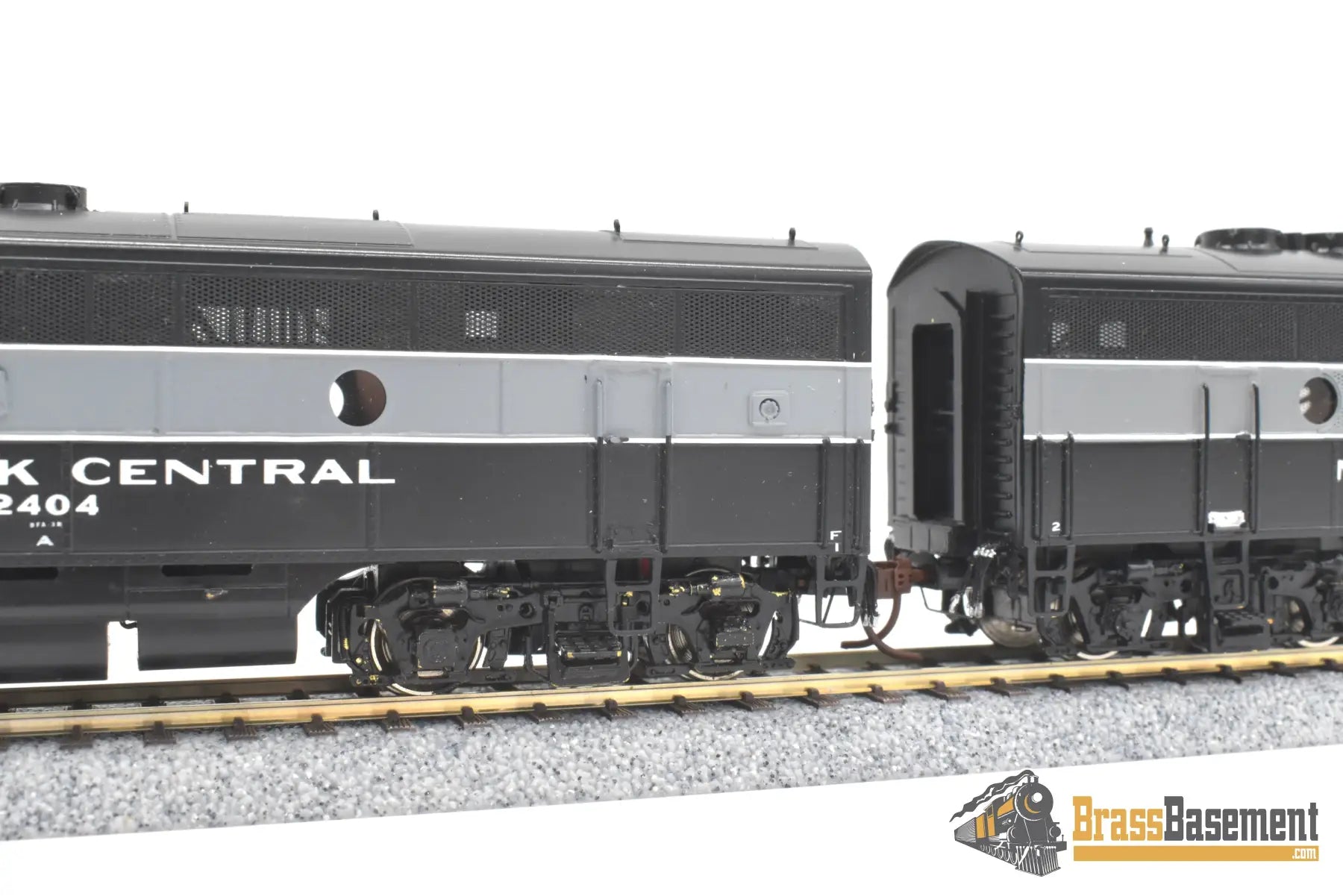 Ho Brass - Omi 5488 5489 New York Central Nyc F-3 Ab Set Nice Custom Paint Diesel