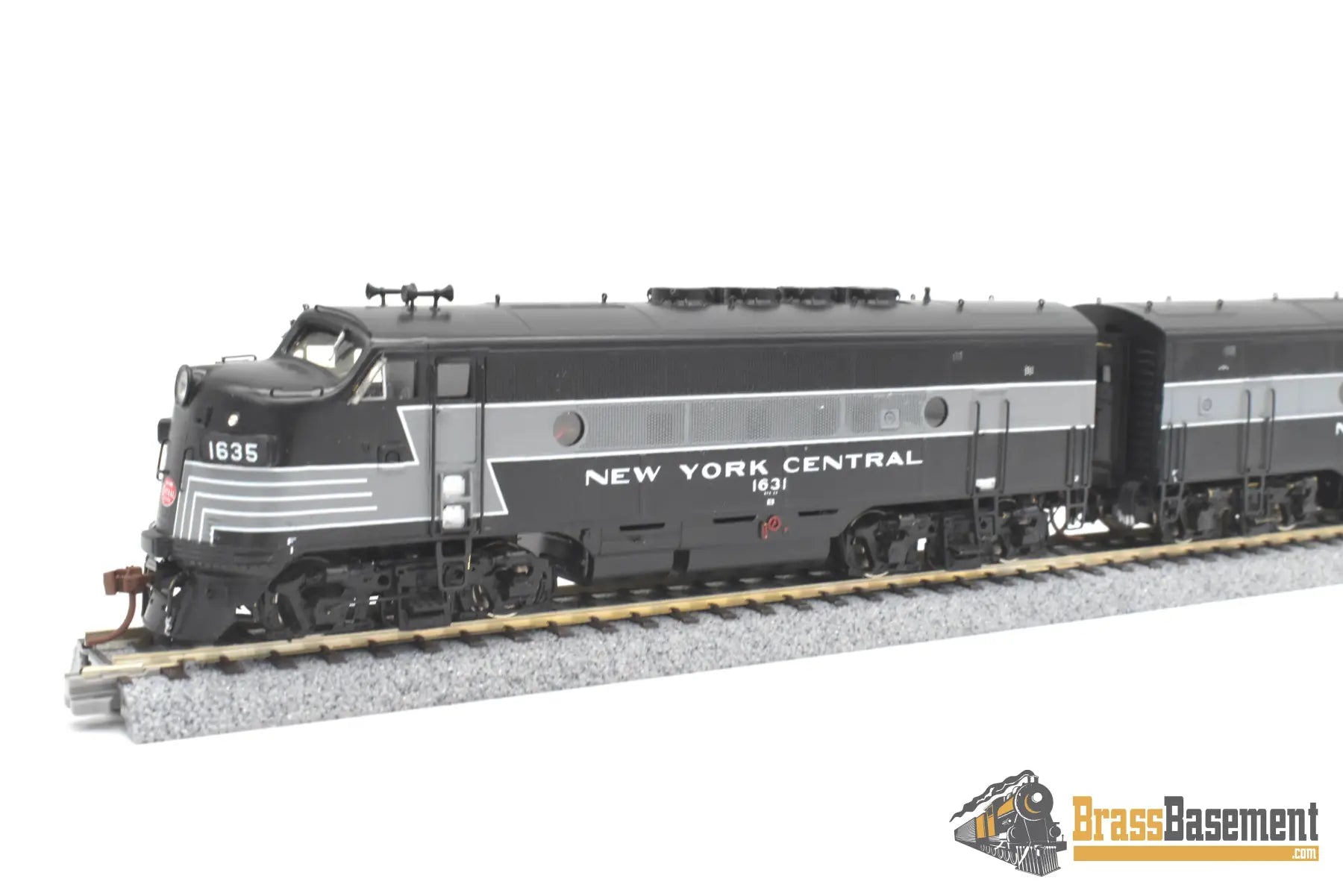 Ho Brass - Omi 5488 5489 New York Central Nyc F-3 Ab Set Nice Custom Paint Diesel