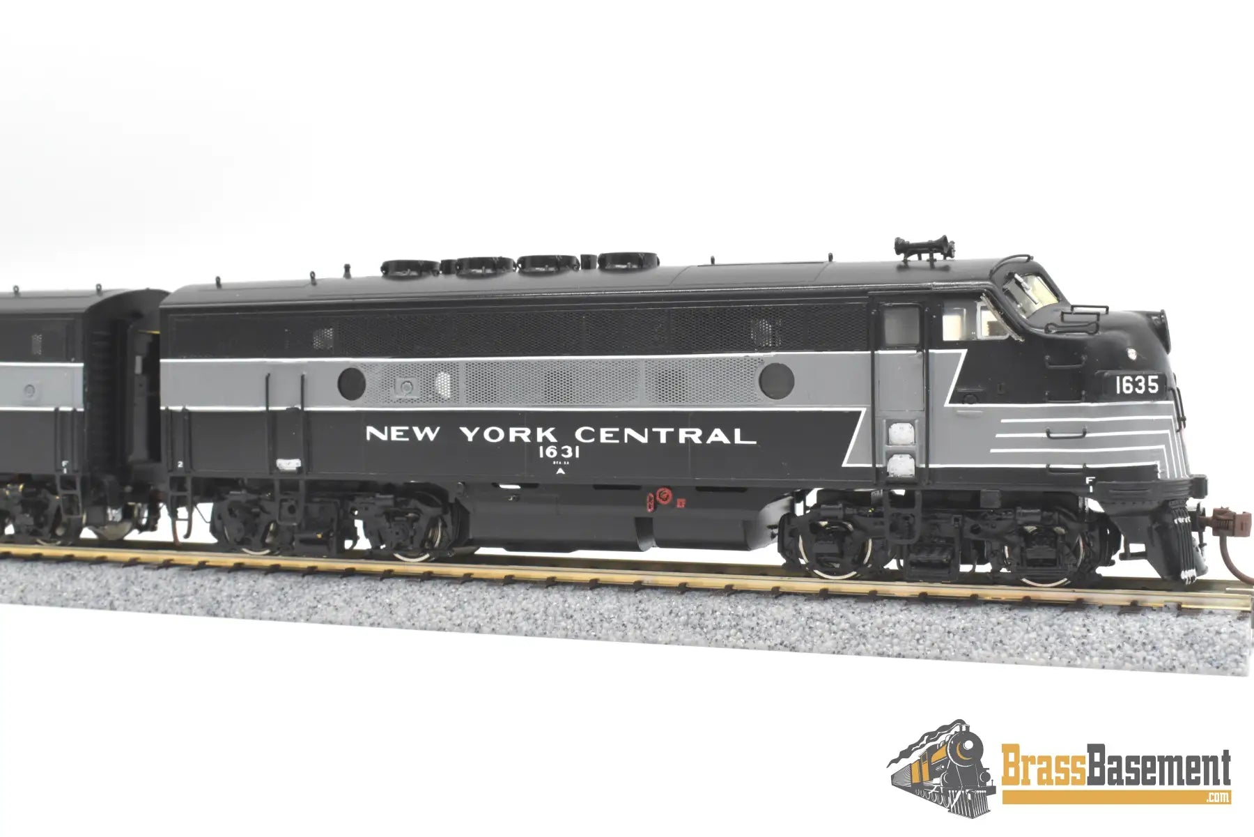 Ho Brass - Omi 5488 5489 New York Central Nyc F-3 Ab Set Nice Custom Paint Diesel