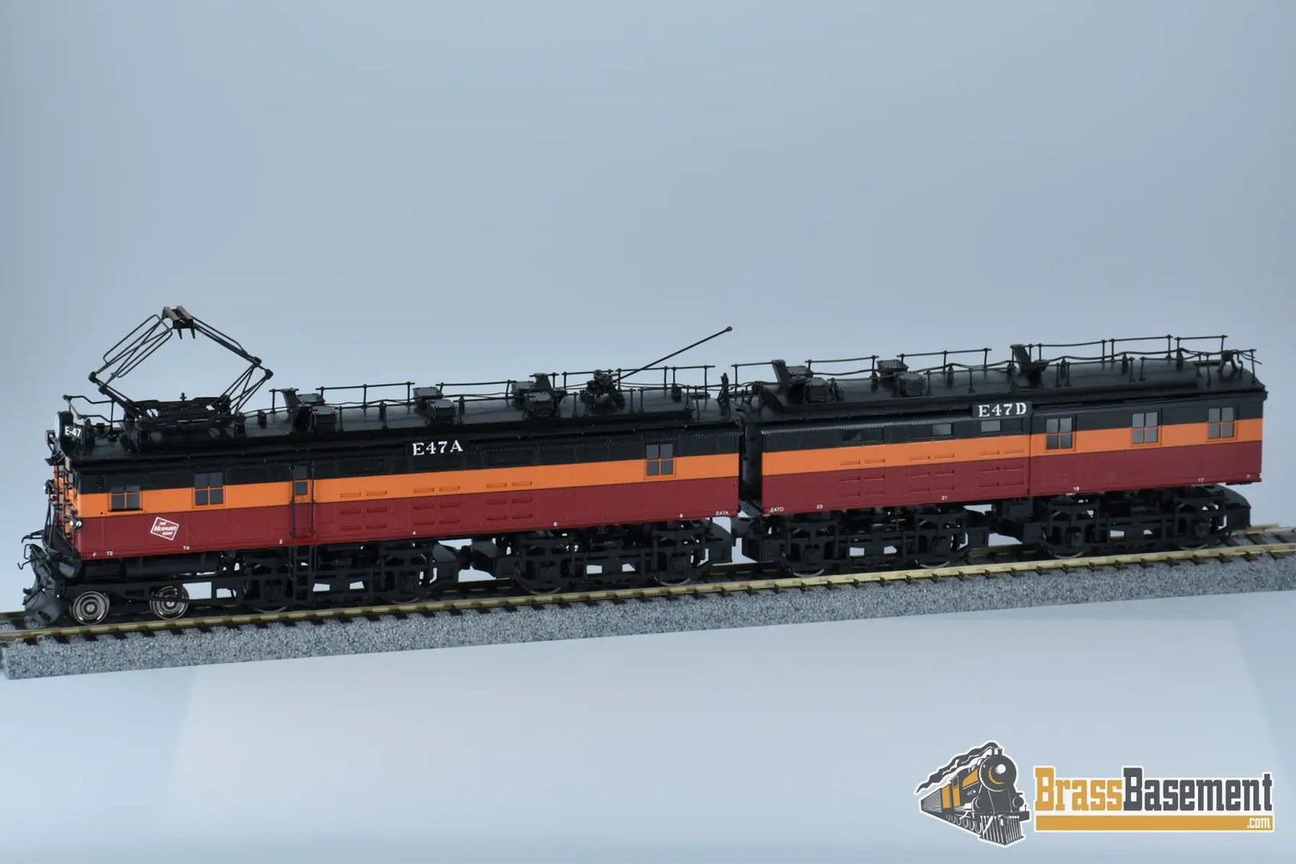 Ho Brass - Omi 6295.1 Milwaukee Road Ef - 5 Boxcab E47 Set 4 Locomotives Electric