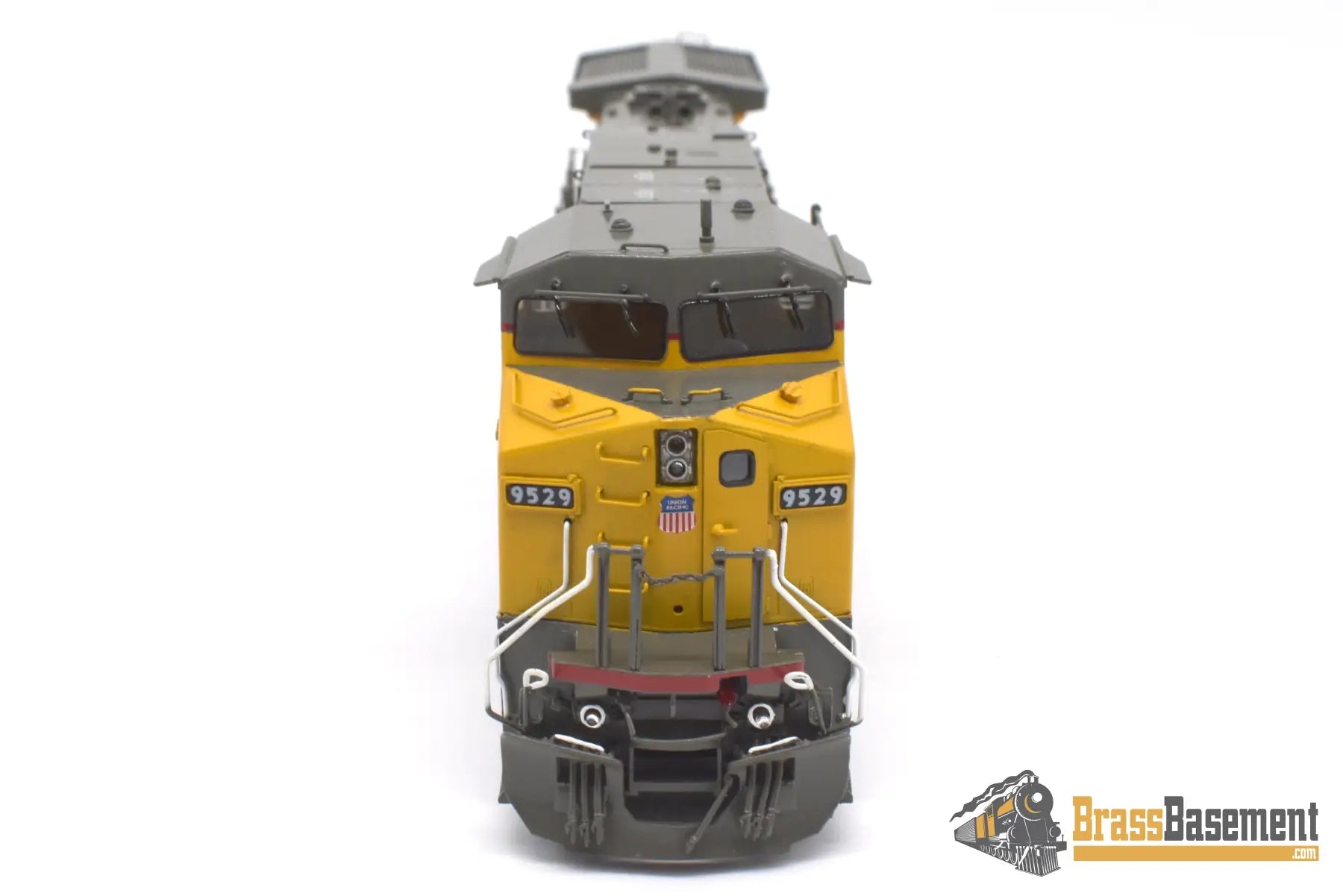 Ho Brass - Omi 6523.1 Union Pacific Up Dash 8 - 41Cw #9529 Factory Painted Armour Yellow Diesel