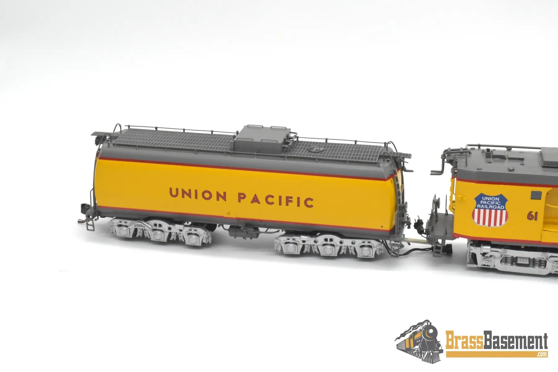 HO Brass - OMI 6711.1 Union Pacific #61 Veranda Turbine w/ Special Aux. Tender - F/P 1997 Ajin Turbine