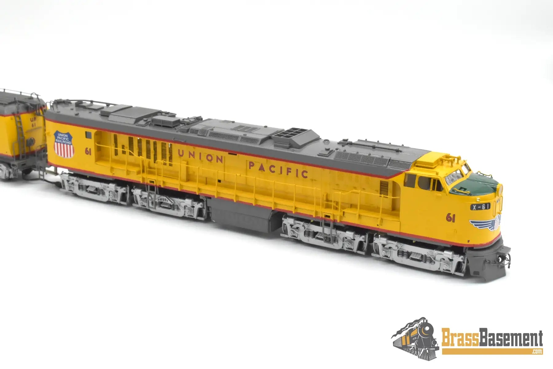 HO Brass - OMI 6711.1 Union Pacific #61 Veranda Turbine w/ Special Aux. Tender - F/P 1997 Ajin Turbine