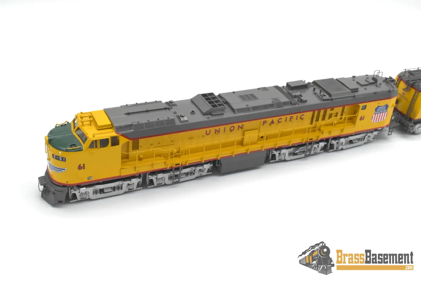 HO Brass - OMI 6711.1 Union Pacific #61 Veranda Turbine w/ Special Aux. Tender - F/P 1997 Ajin Turbine