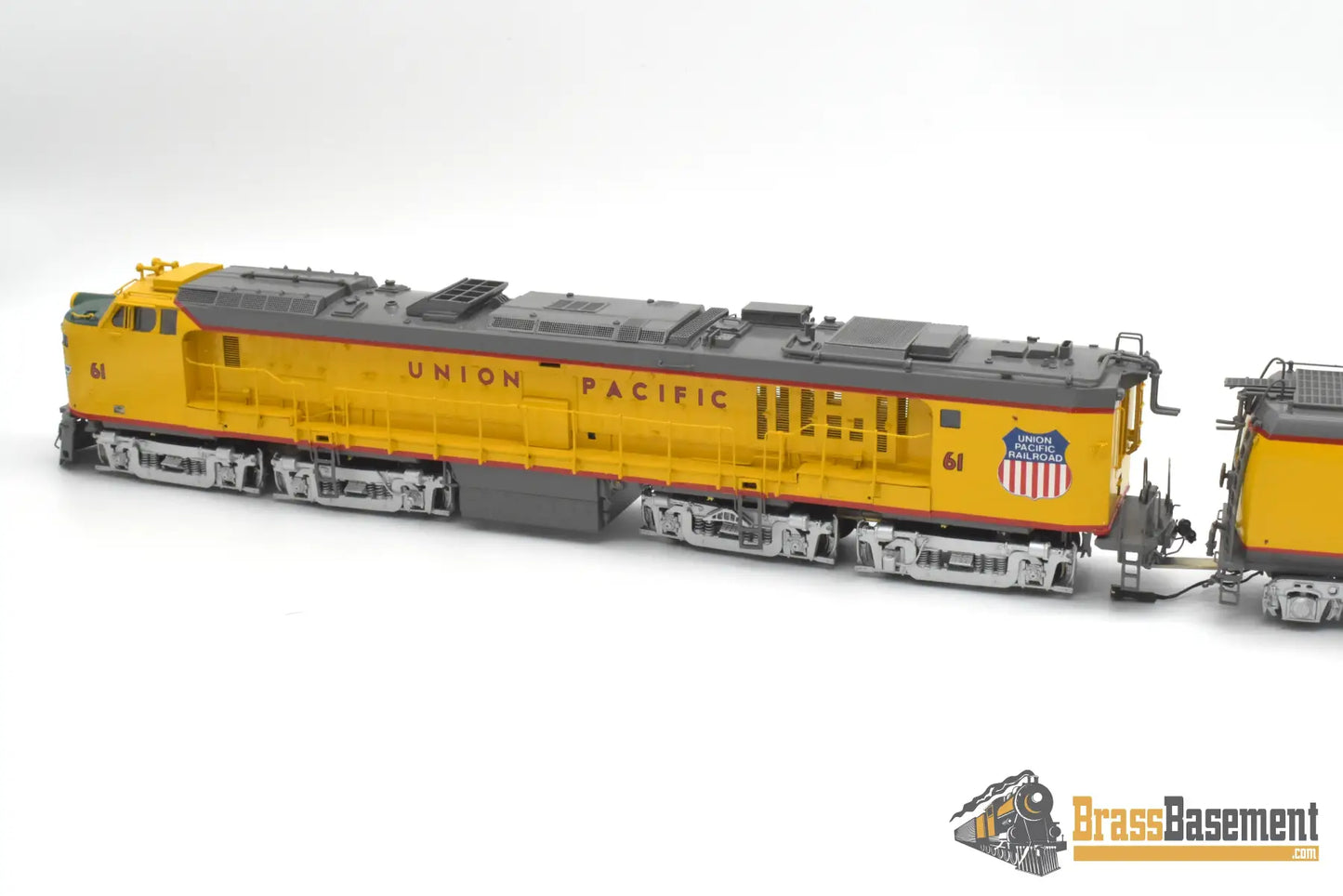 HO Brass - OMI 6711.1 Union Pacific #61 Veranda Turbine w/ Special Aux. Tender - F/P 1997 Ajin Turbine