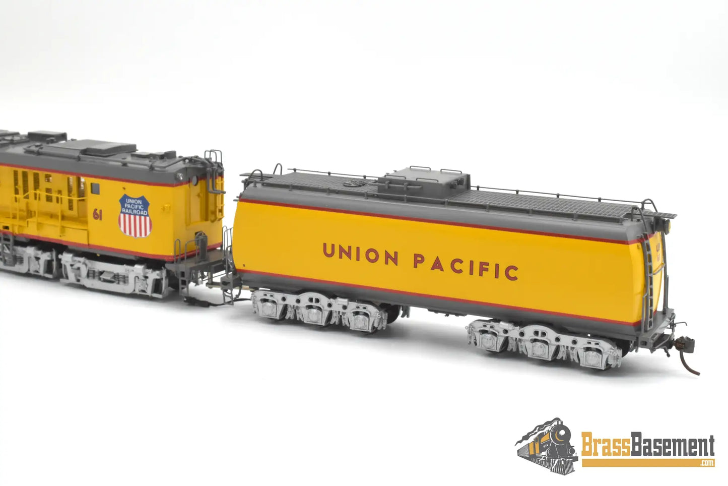 HO Brass - OMI 6711.1 Union Pacific #61 Veranda Turbine w/ Special Aux. Tender - F/P 1997 Ajin Turbine