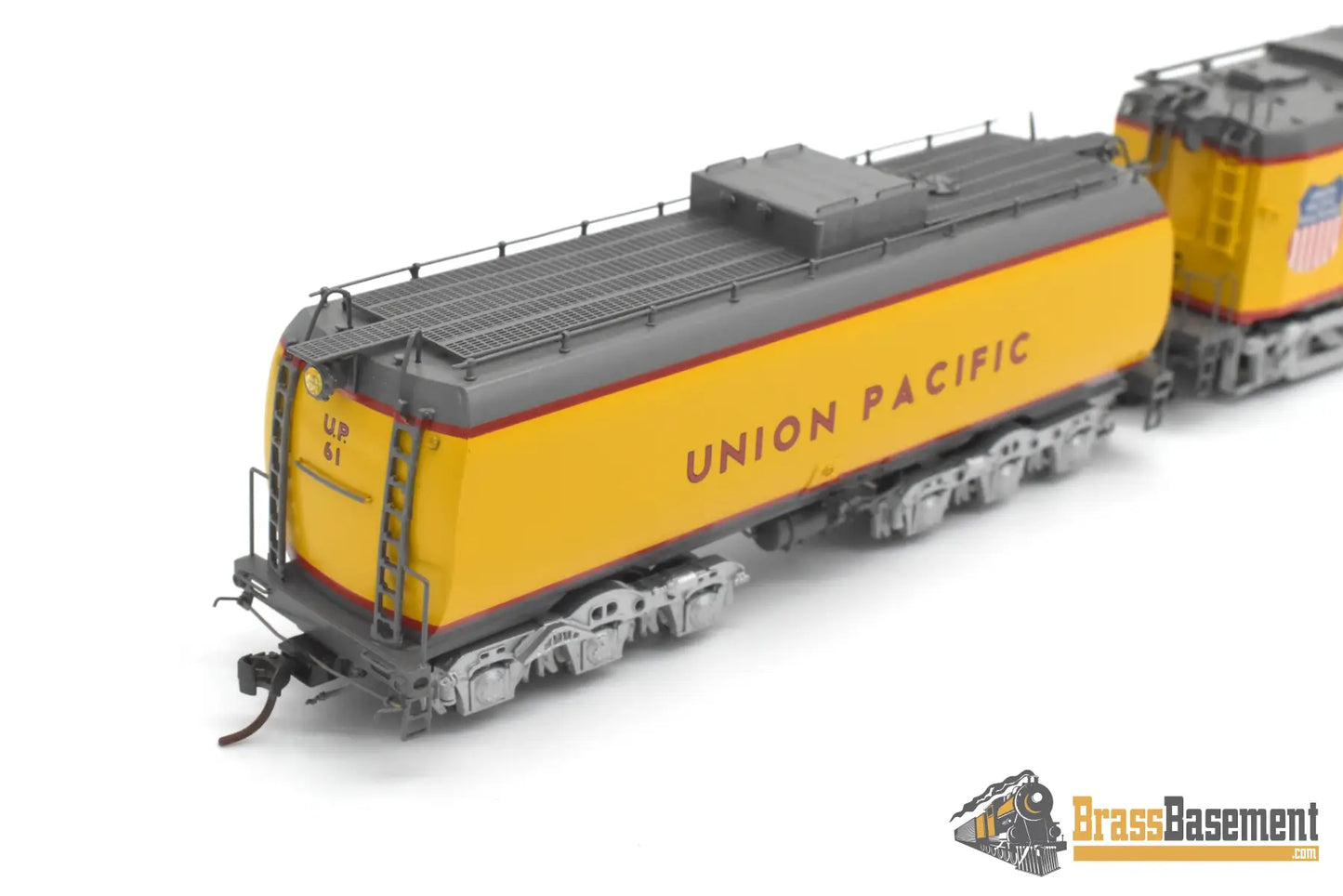 HO Brass - OMI 6711.1 Union Pacific #61 Veranda Turbine w/ Special Aux. Tender - F/P 1997 Ajin Turbine