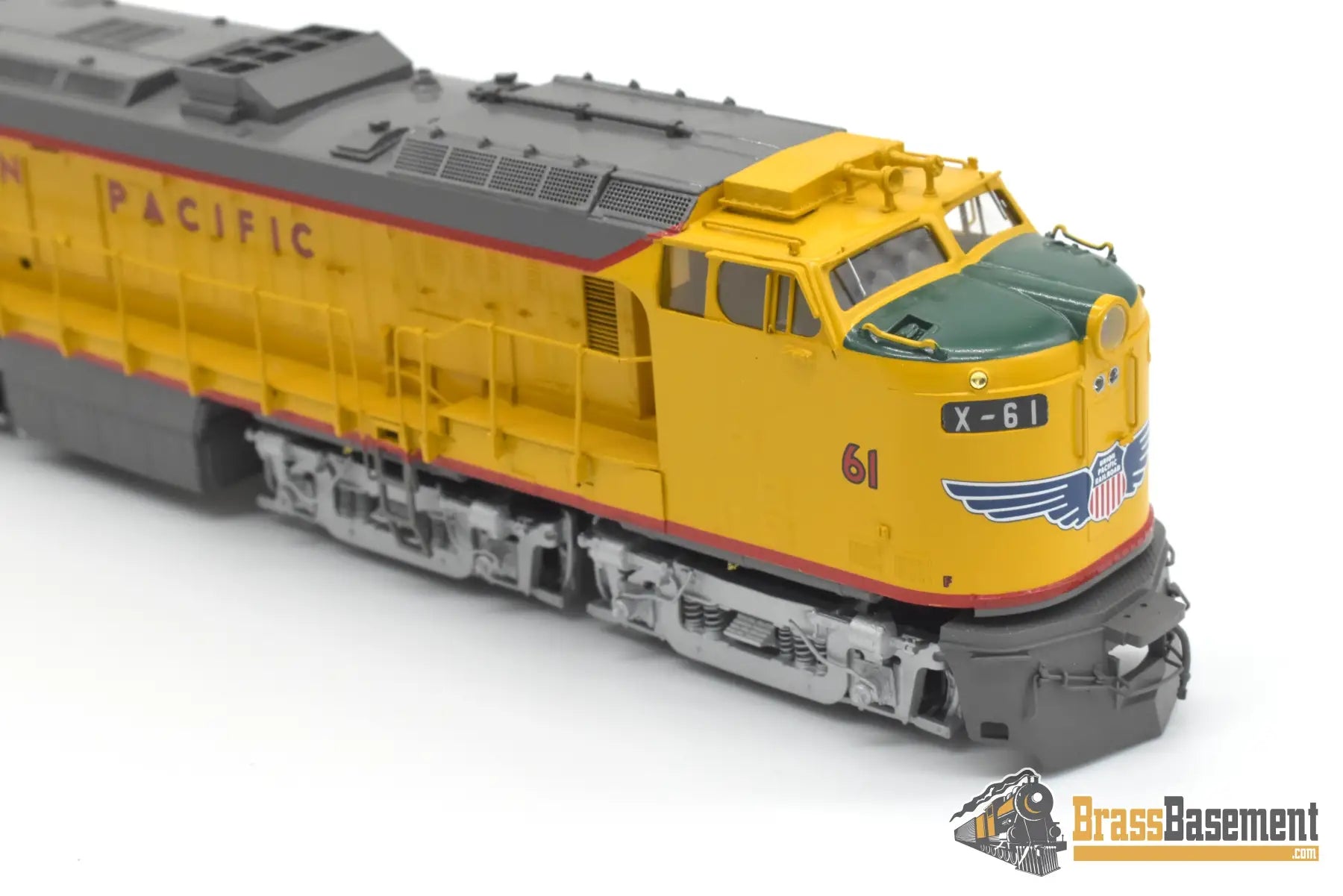 HO Brass - OMI 6711.1 Union Pacific #61 Veranda Turbine w/ Special Aux. Tender - F/P 1997 Ajin Turbine