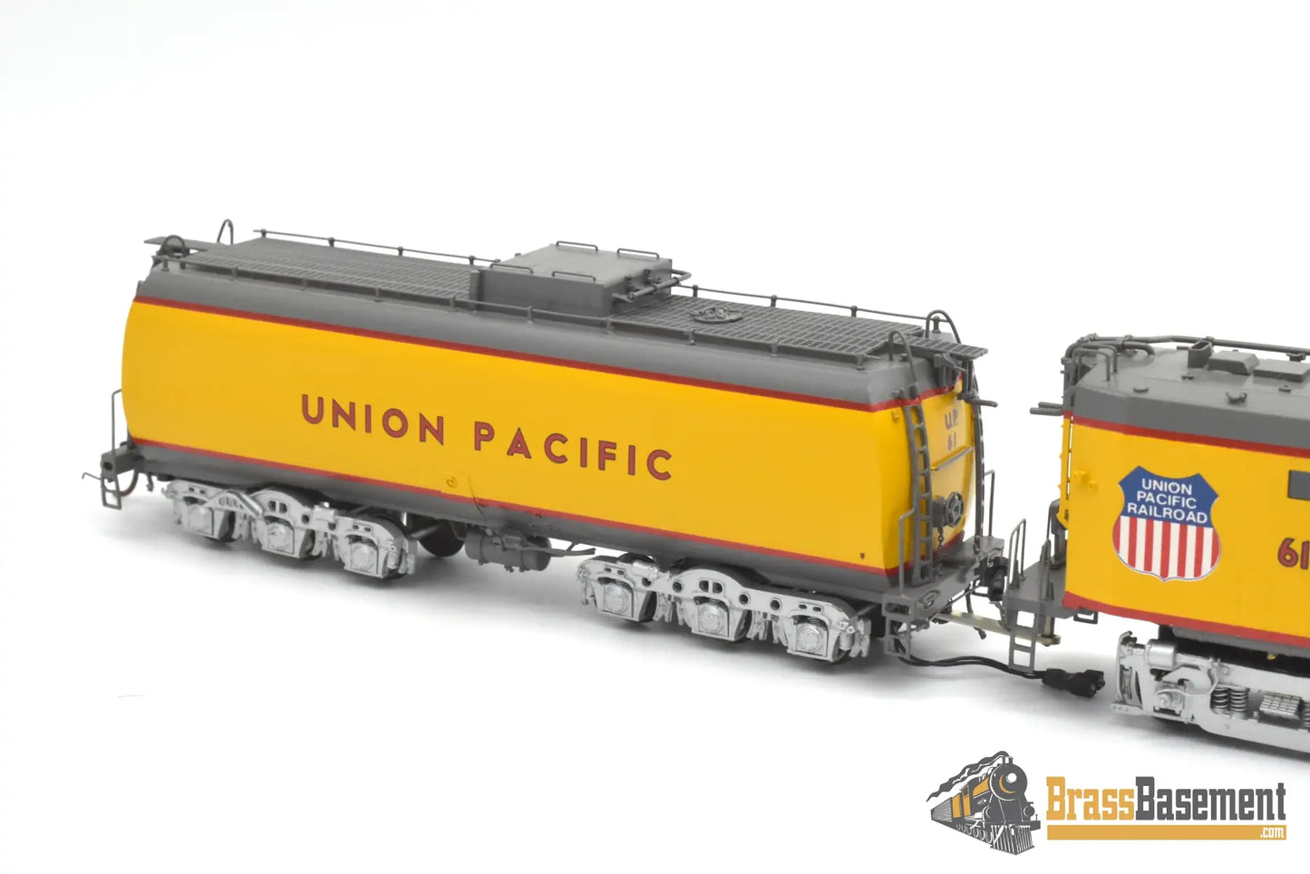 HO Brass - OMI 6711.1 Union Pacific #61 Veranda Turbine w/ Special Aux. Tender - F/P 1997 Ajin Turbine