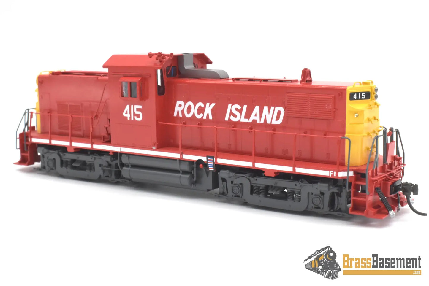 Ho Brass - Omi 70078.3 Crip Rock Island Alco C415 #415 Factory Paint Dcc Sound Diesel