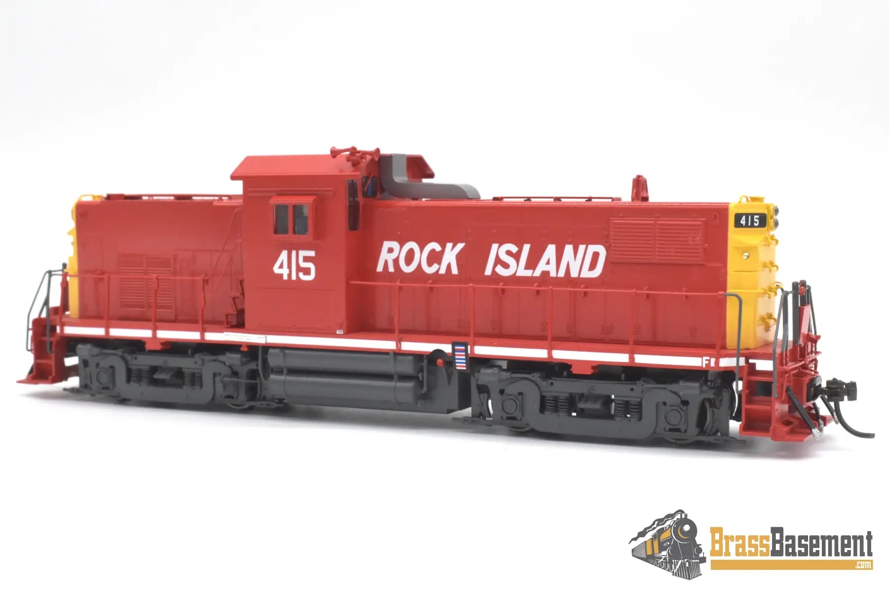 Ho Brass - Omi 70078.3 Crip Rock Island Alco C415 #415 Factory Paint Dcc Sound Diesel