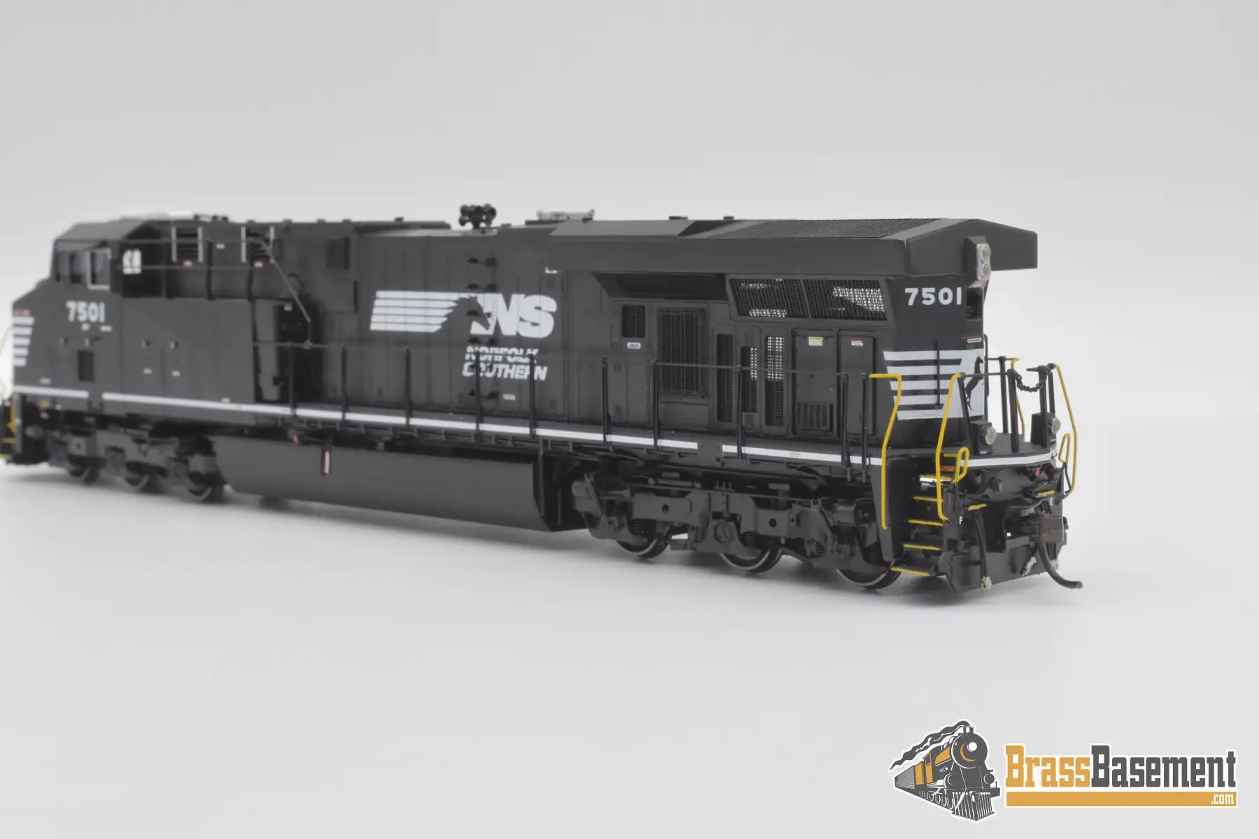 Ho Brass - Omi Aa-1077-2 Norfolk Southern Es40Dc #7501 Factory Painted Dcc Equipped Diesel