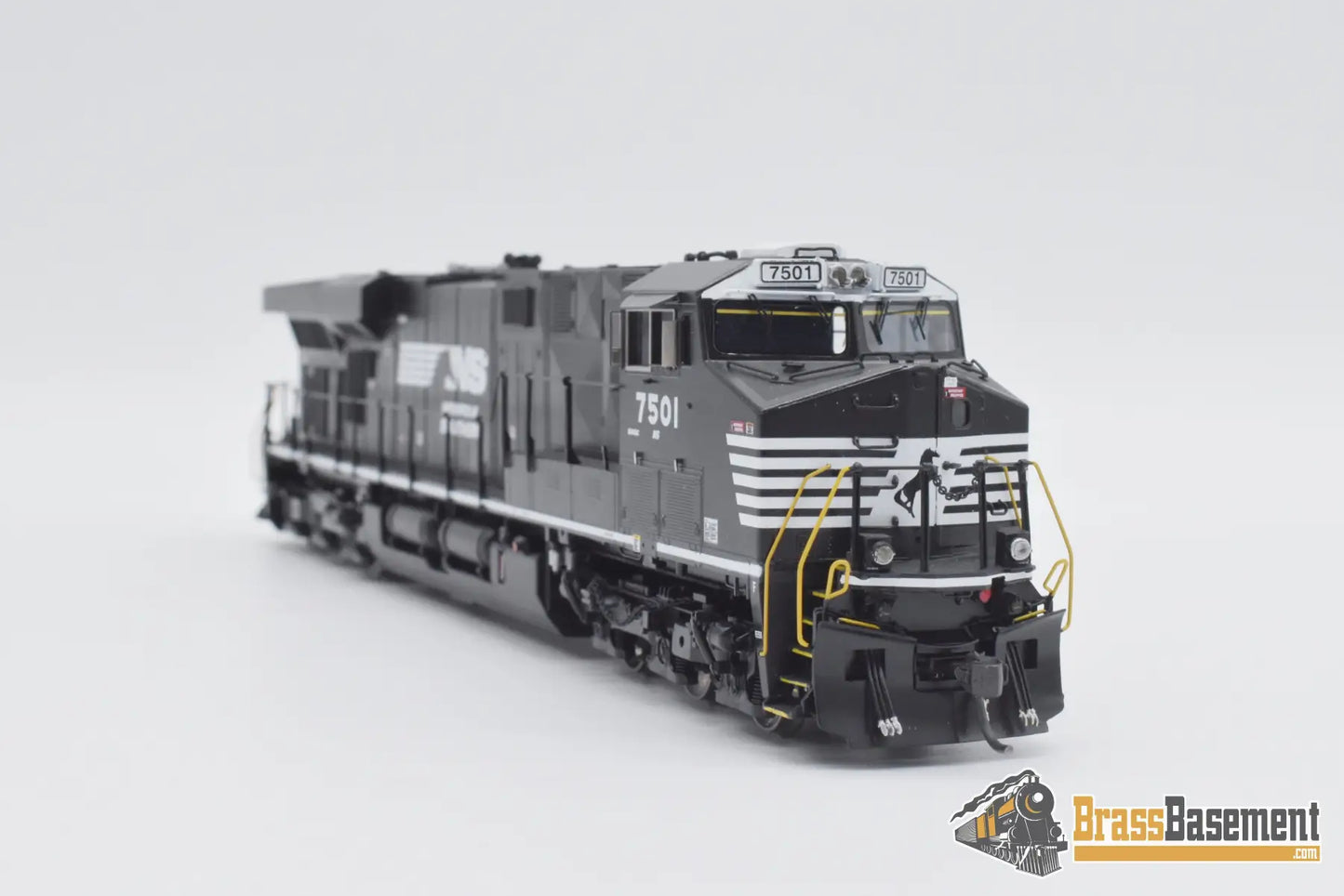 Ho Brass - Omi Aa-1077-2 Norfolk Southern Es40Dc #7501 Factory Painted Dcc Equipped Diesel