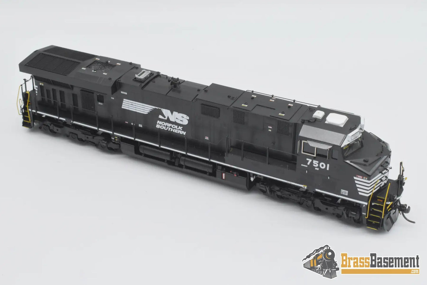 Ho Brass - Omi Aa-1077-2 Norfolk Southern Es40Dc #7501 Factory Painted Dcc Equipped Diesel