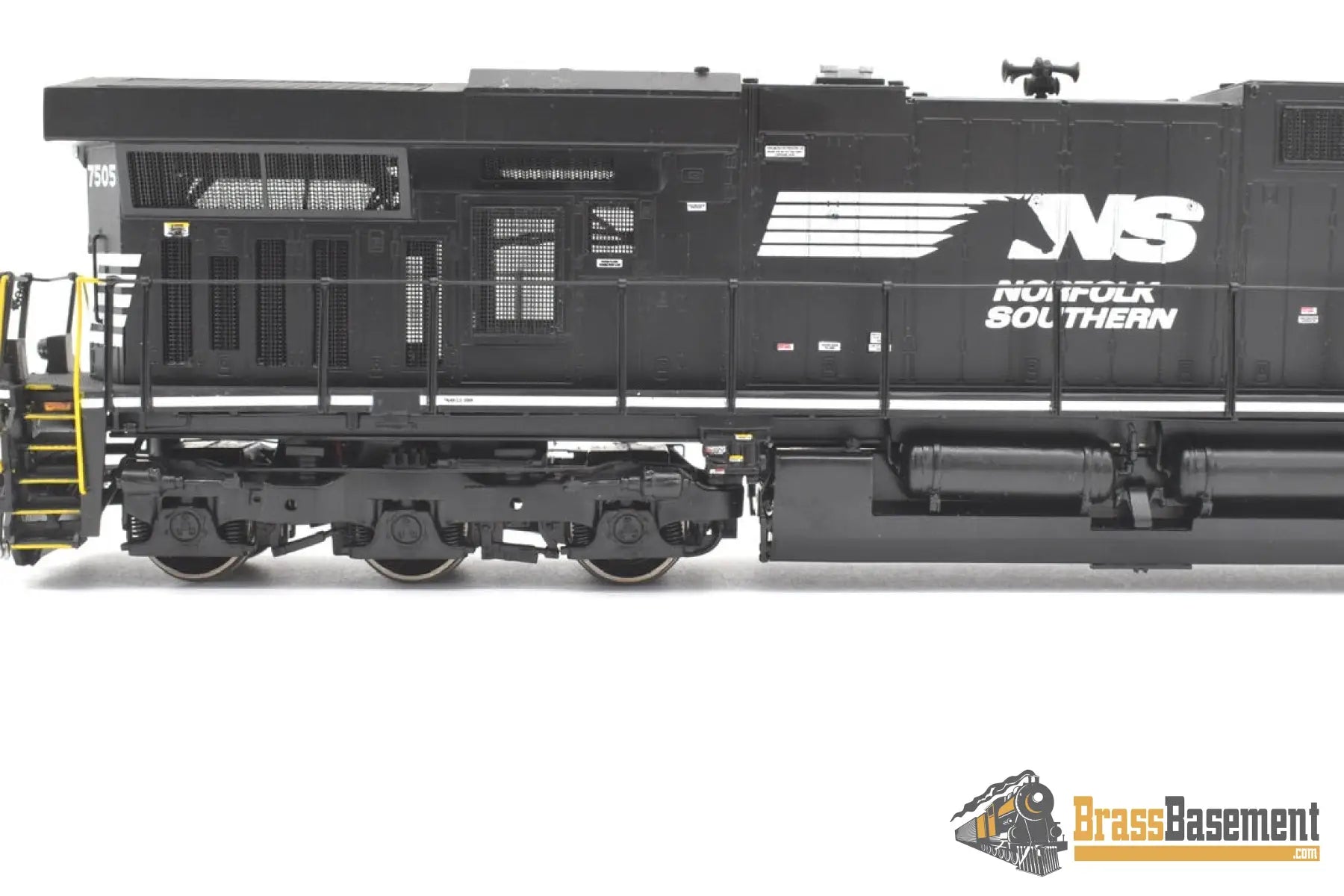 Ho Brass - Omi Aa-1077-3 Norfolk Southern Es40Dc #7505 Factory Painted Dcc Equipped Diesel