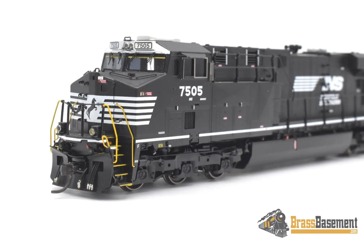 Ho Brass - Omi Aa-1077-3 Norfolk Southern Es40Dc #7505 Factory Painted Dcc Equipped Diesel