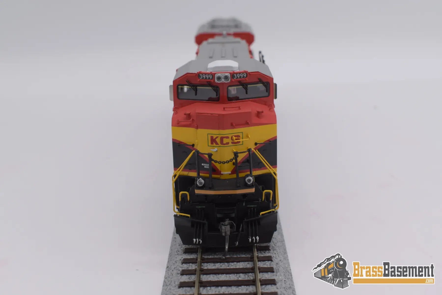 Ho Brass - Omi Aa - 1318 - 2 Kcs Kansas City Southern Sd70Ace Ex Demo Diesel