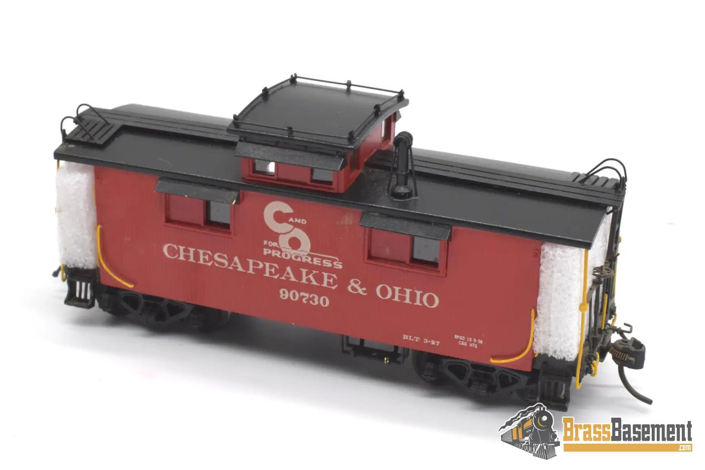 Ho Brass - Omi C&O Chesapeake & Ohio Caboose #90730 Cp 1990S