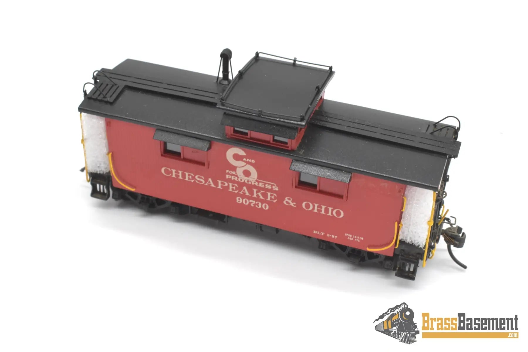 Ho Brass - Omi C&O Chesapeake & Ohio Caboose #90730 Cp 1990S