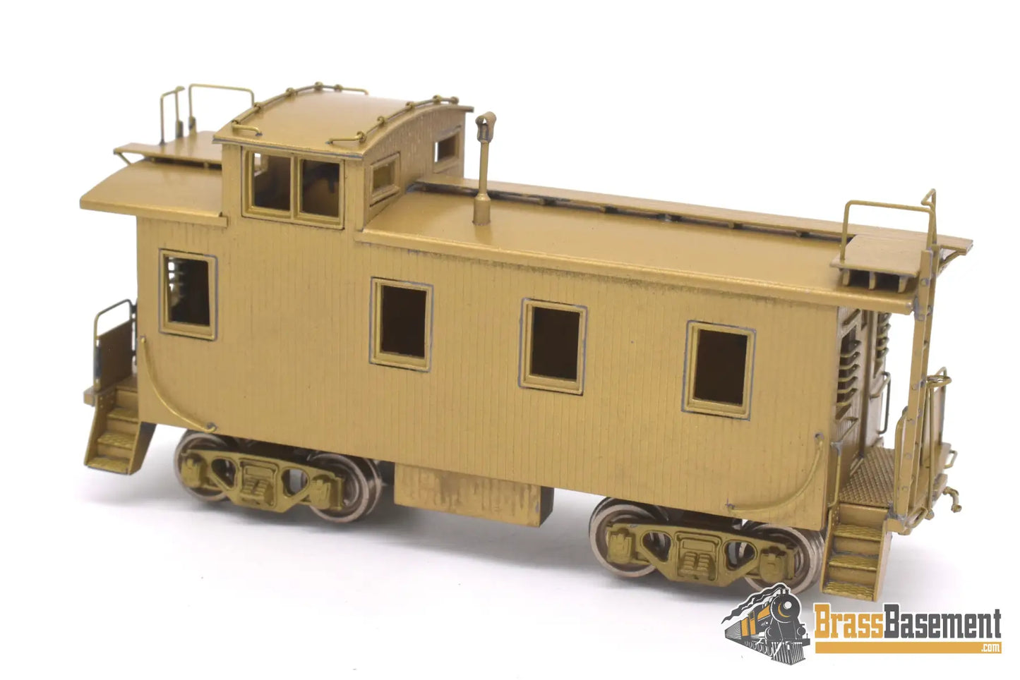 Ho Brass - Oriental Great Northern Gn 25Ft Wood Caboose Unpainted Mint Woo Yang