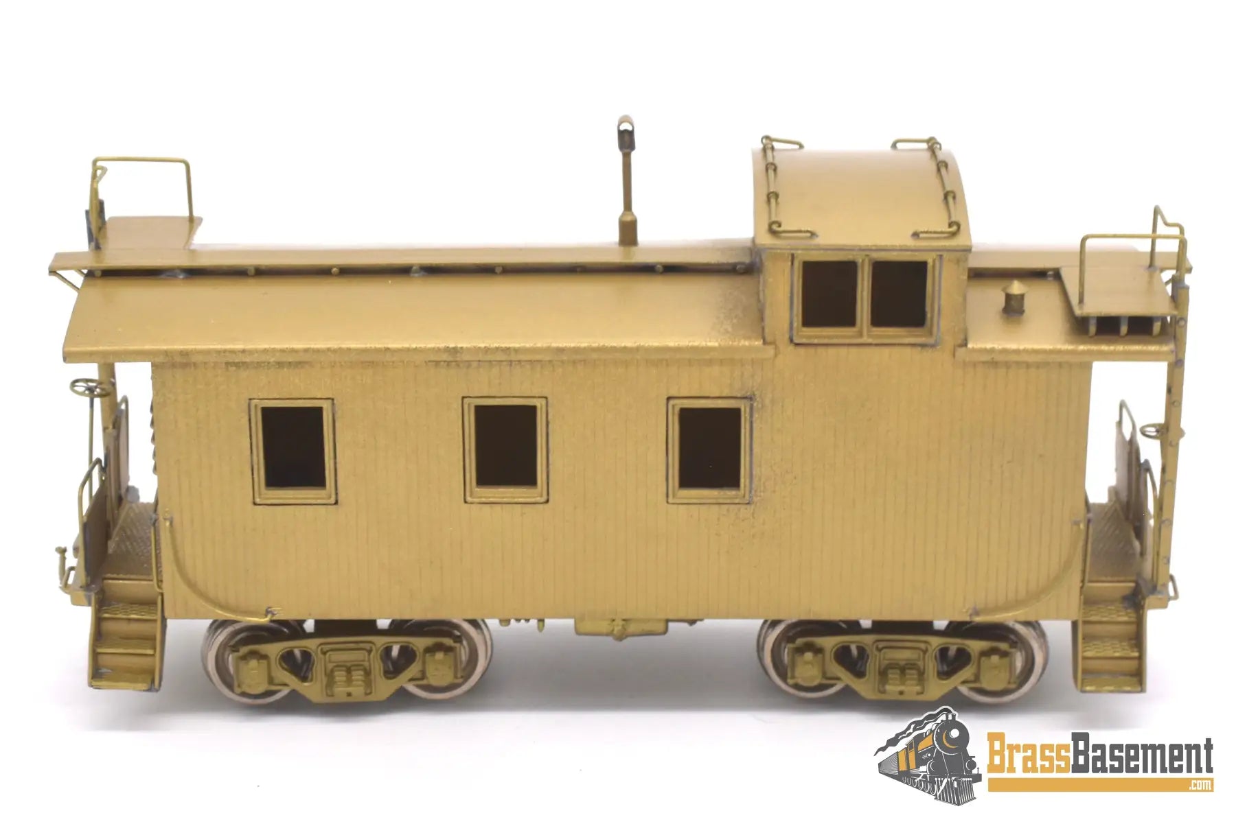 Ho Brass - Oriental Great Northern Gn 25Ft Wood Caboose Unpainted Mint Woo Yang