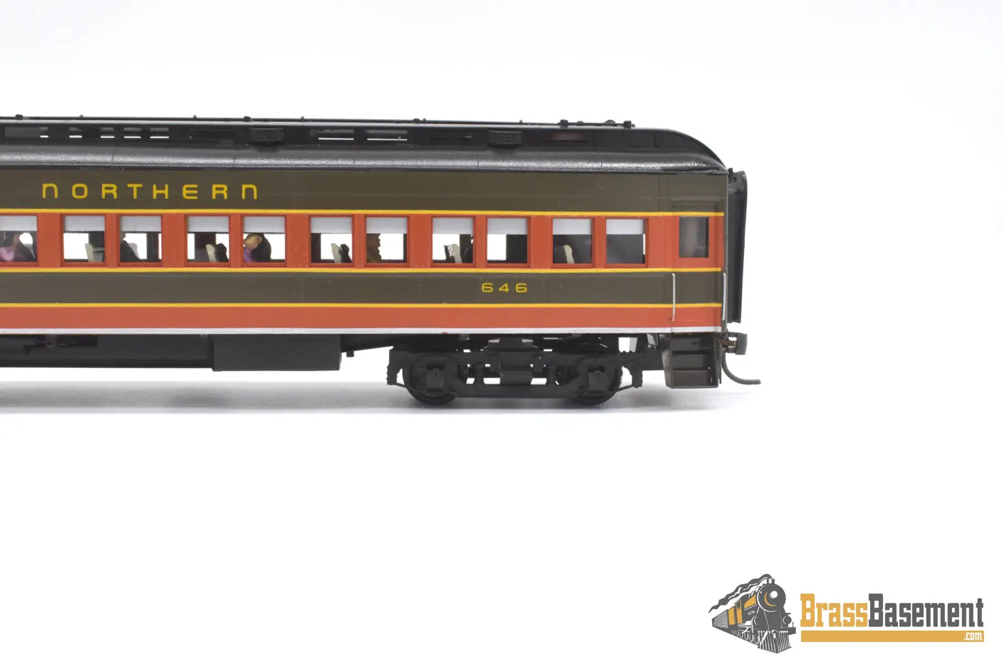 Ho Brass - Oriental Limited Great Northern Empire Builder Second Class Coach #646 Pro Custom &