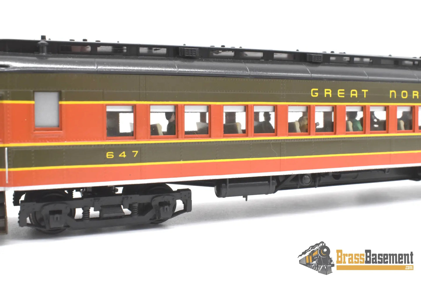 Ho Brass - Oriental Limited Great Northern Empire Builder Second Class Coach #647 Pro Custom &