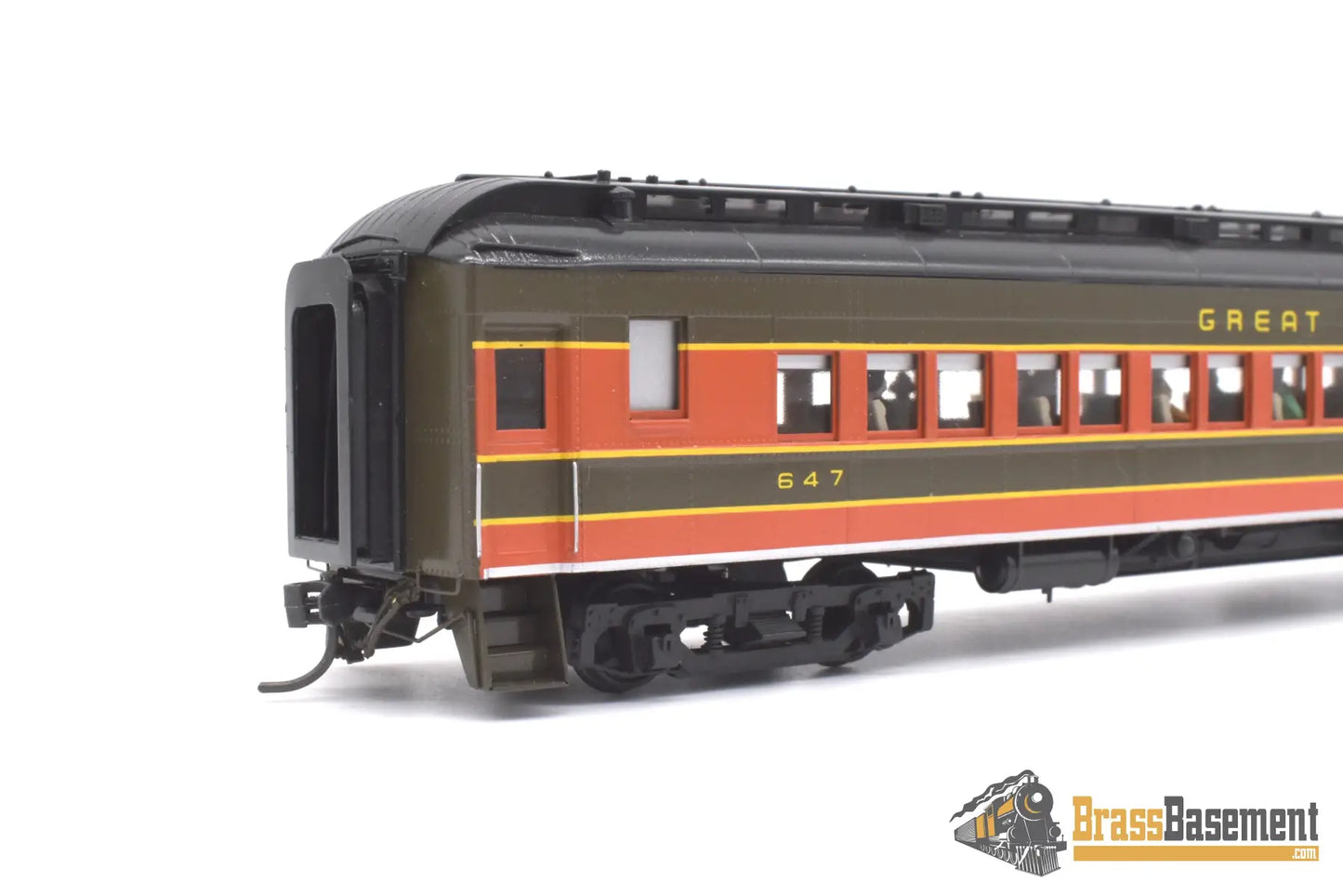 Ho Brass - Oriental Limited Great Northern Empire Builder Second Class Coach #647 Pro Custom &