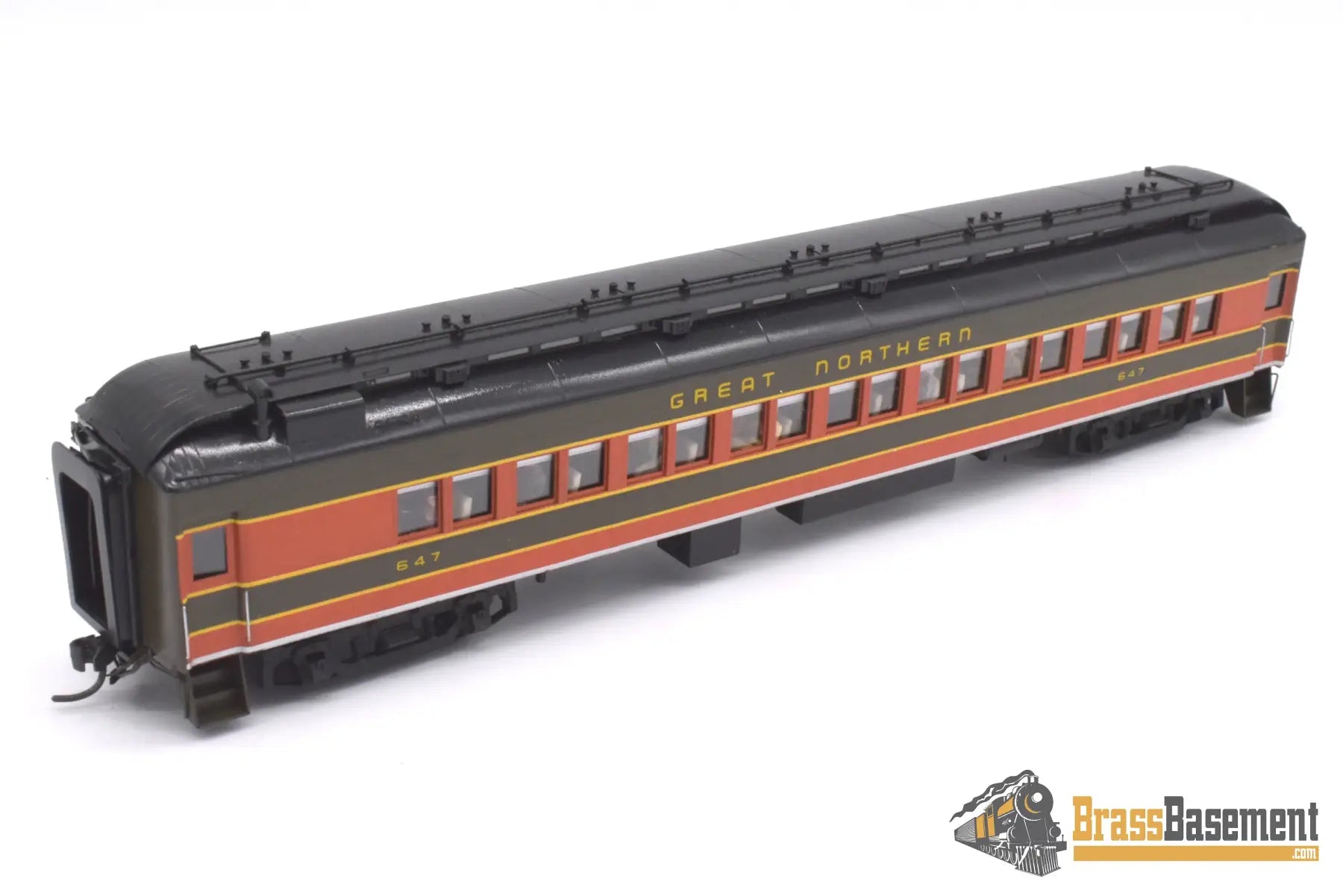 Ho Brass - Oriental Limited Great Northern Empire Builder Second Class Coach #647 Pro Custom &