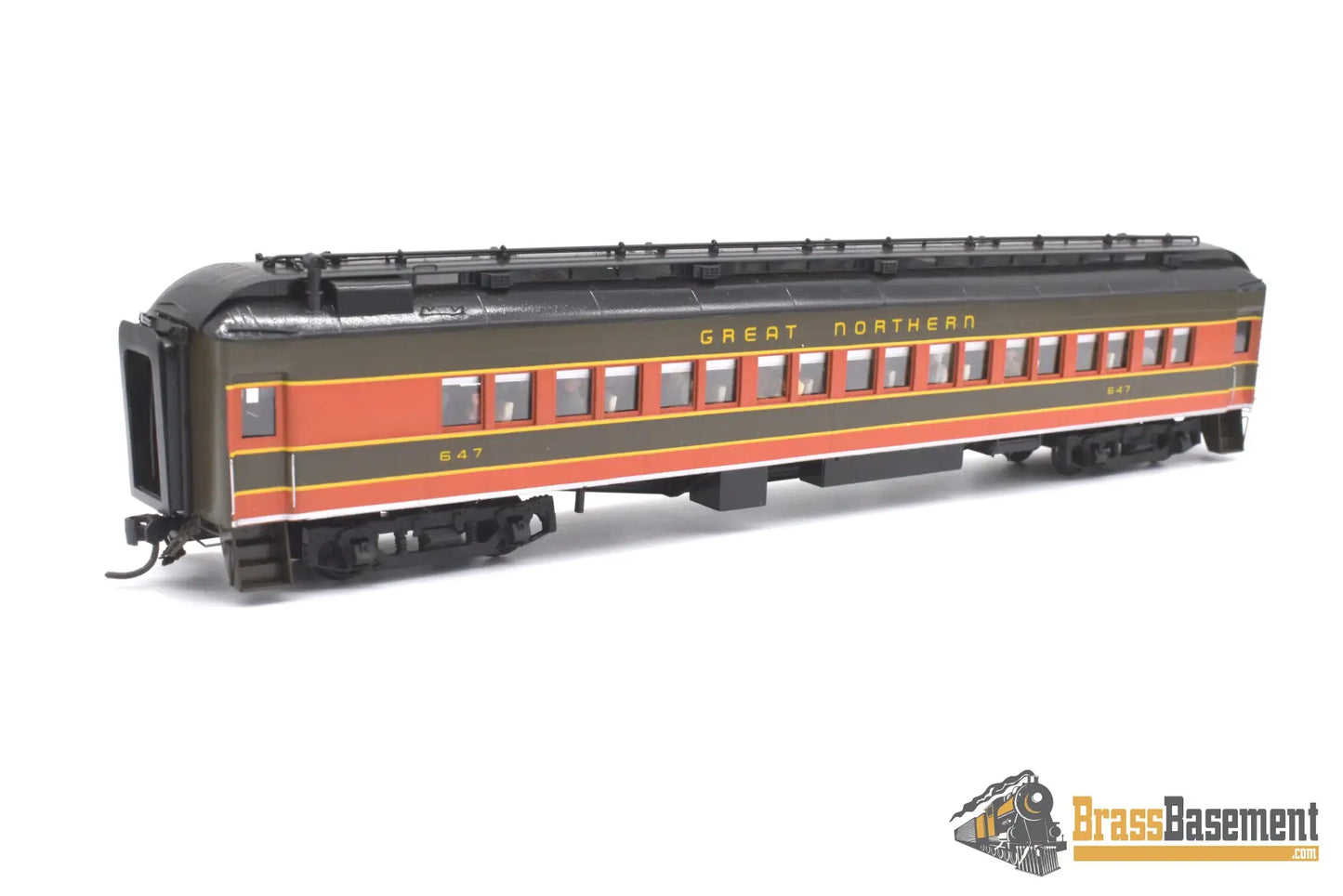 Ho Brass - Oriental Limited Great Northern Empire Builder Second Class Coach #647 Pro Custom &