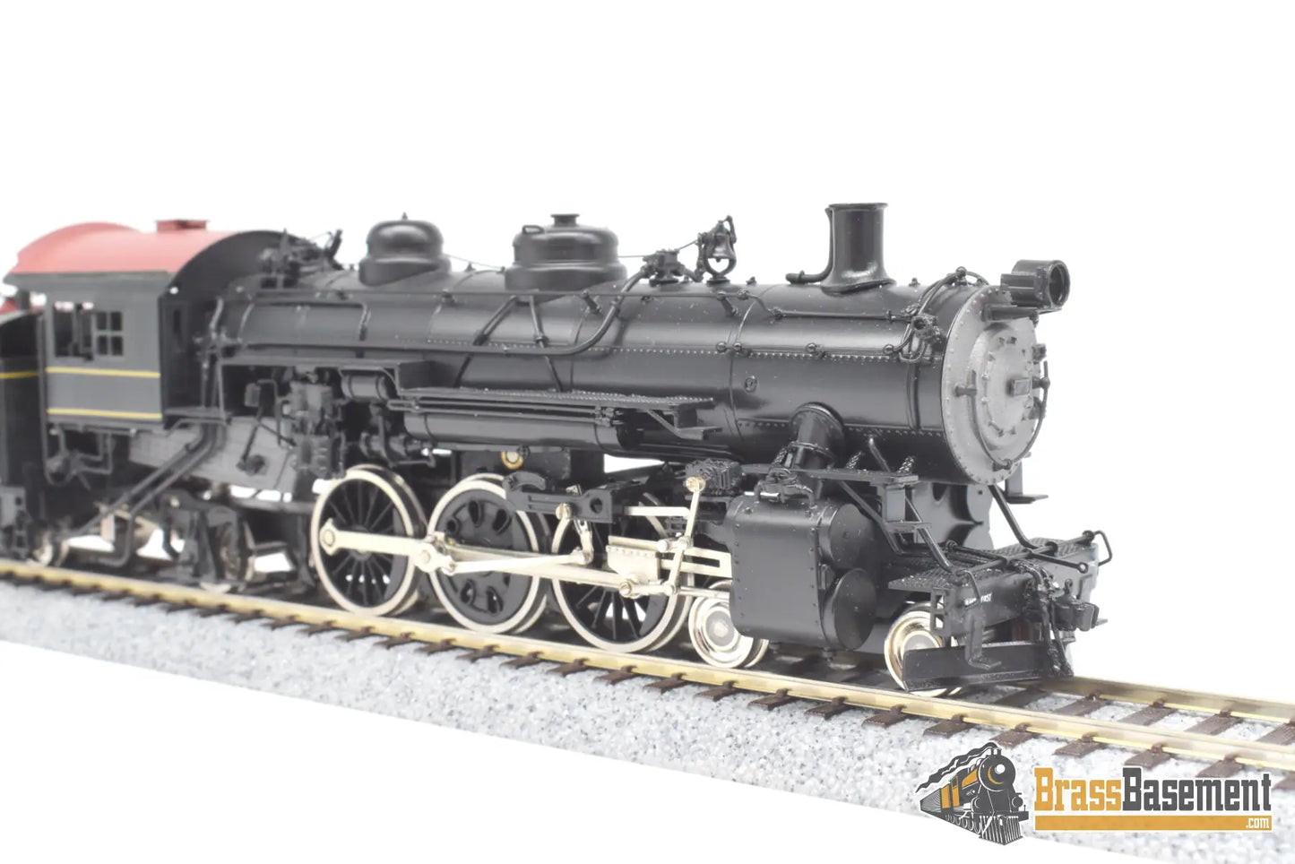 Ho Brass - Ortl P4940 Western Maryland Wm 4-6-2 K-2 Pacific Factory Painted Oil Version Steam