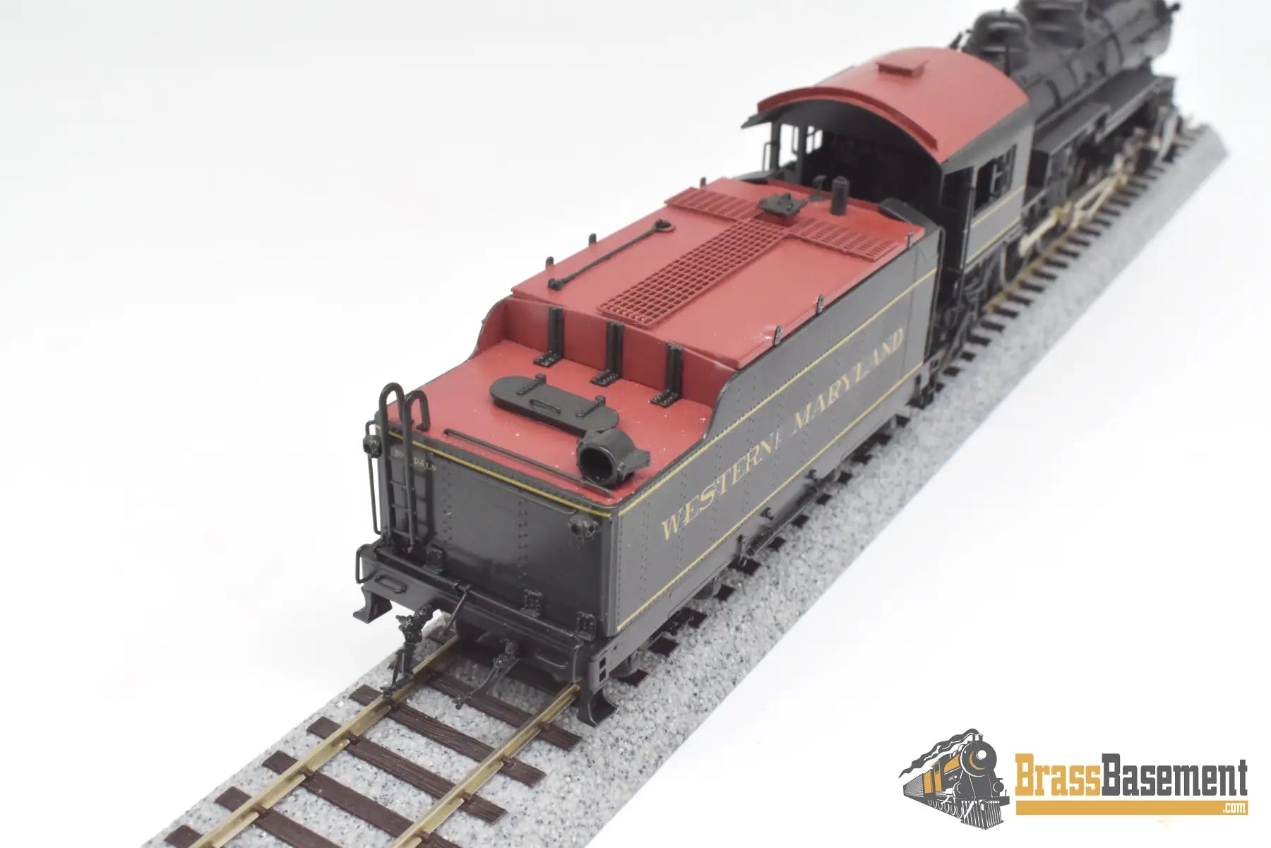 Ho Brass - Ortl P4940 Western Maryland Wm 4-6-2 K-2 Pacific Factory Painted Oil Version Steam