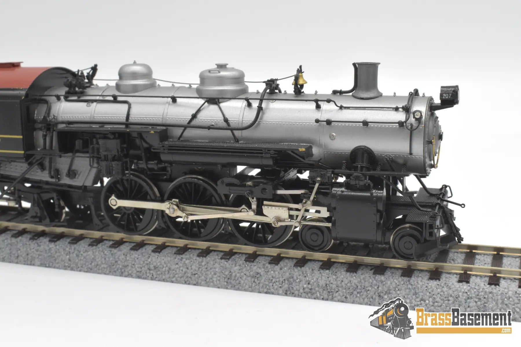 Ho Brass - Ortl Western Maryland Wm 4-6-2 K-2 Pacific #207 Pro Custom Paint Steam