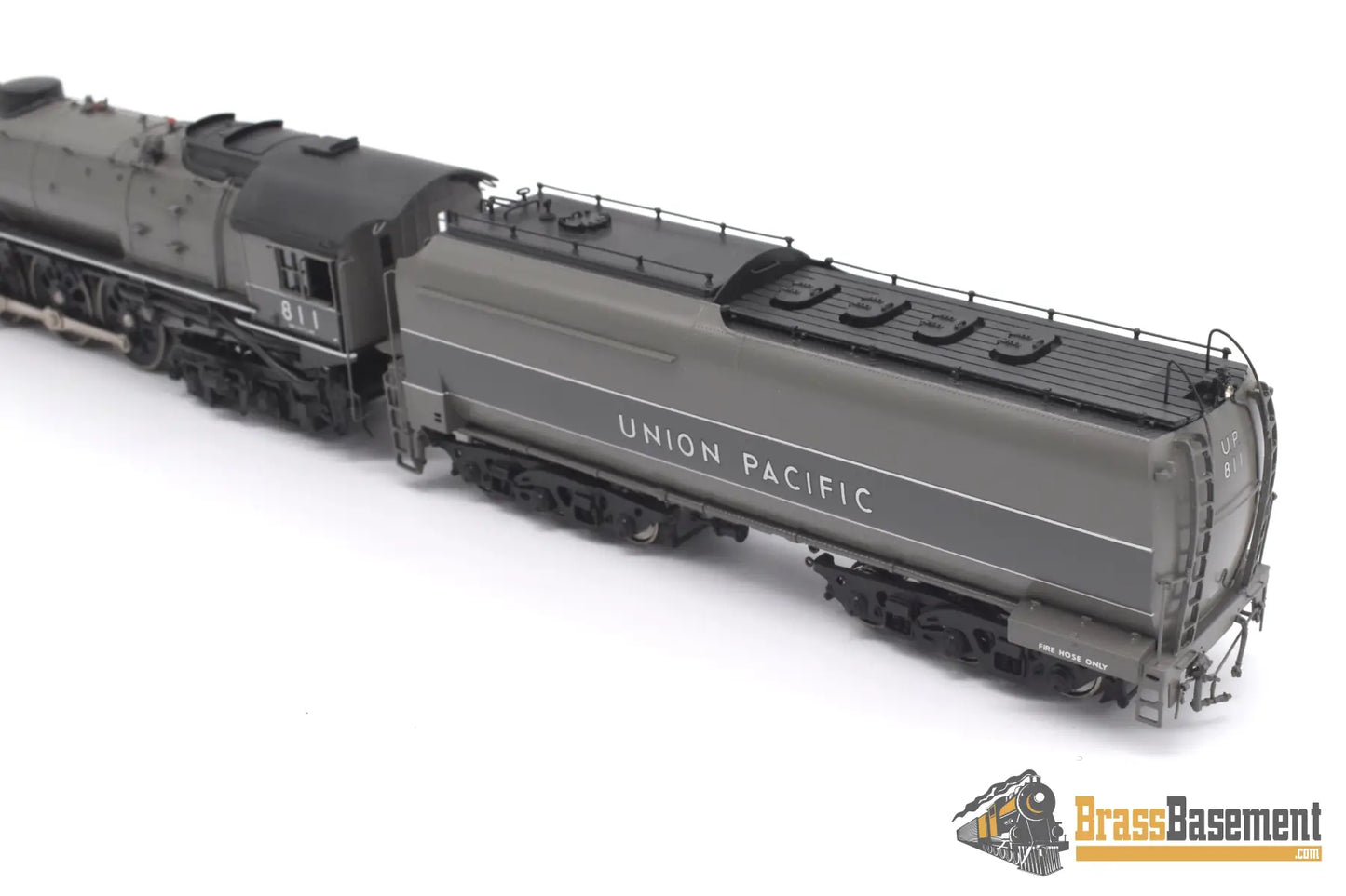 Ho Brass - Overland Omi 4532.1 Union Pacific Fef - 1 #811 Grayhound Mint Fp Steam