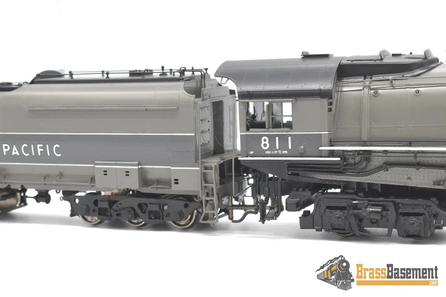 Ho Brass - Overland Omi 4532.1 Union Pacific Fef - 1 #811 Grayhound Mint Fp Steam