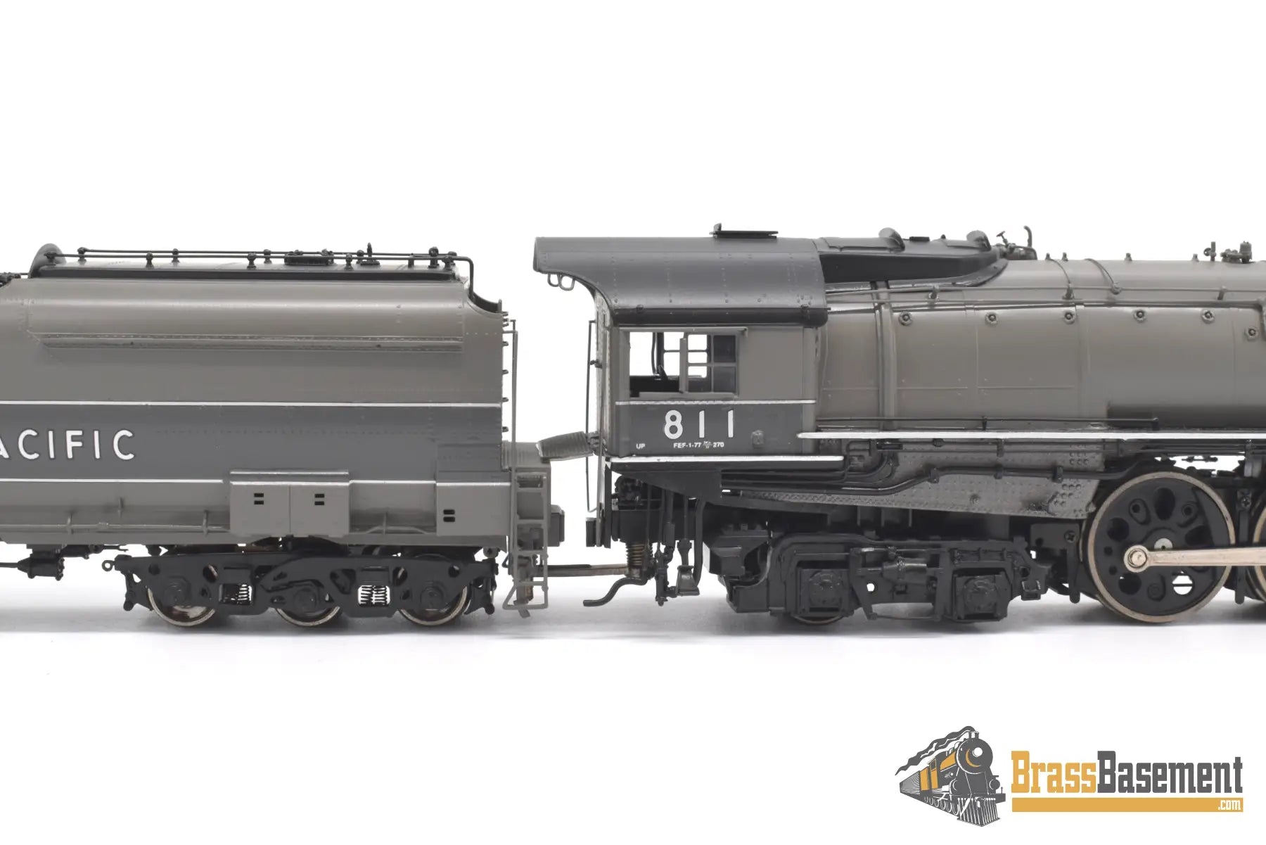 Ho Brass - Overland Omi 4532.1 Union Pacific Fef - 1 #811 Grayhound Mint Fp Steam